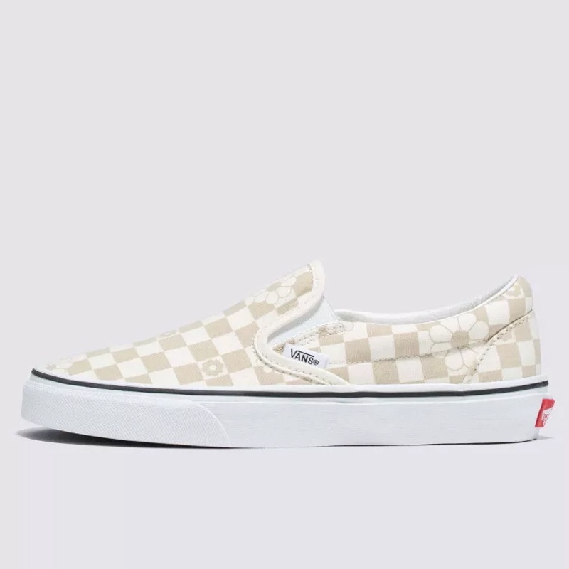 SEPATU SNEAKERS VANS Classic Slip-On Floral Check