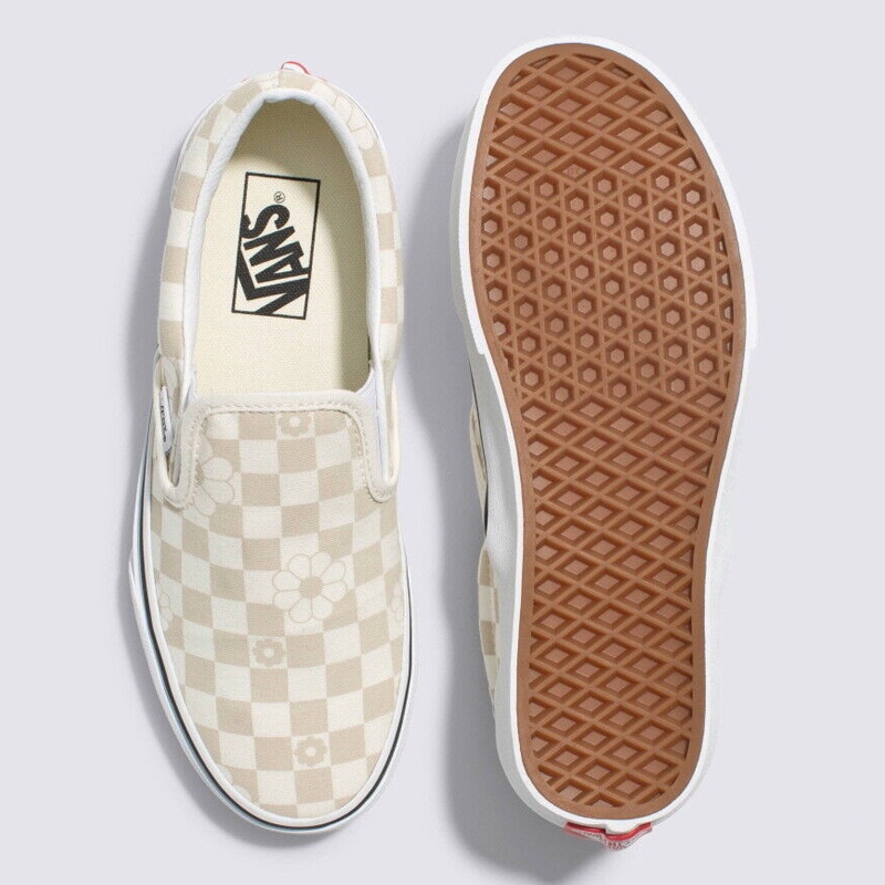 SEPATU SNEAKERS VANS Classic Slip-On Floral Check