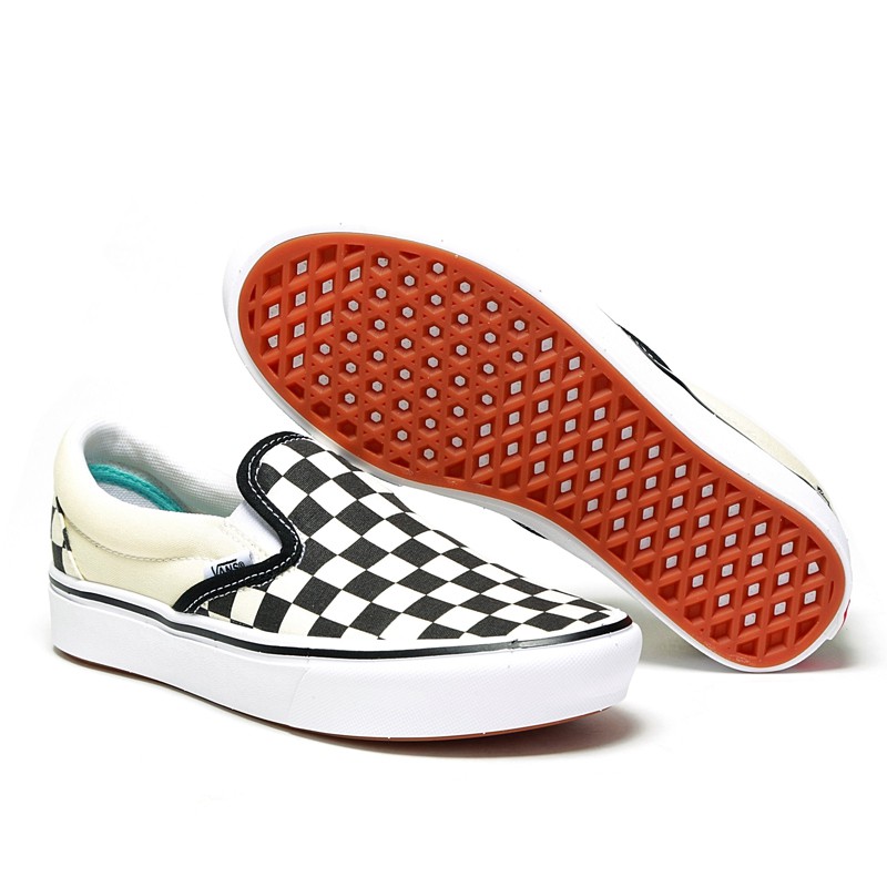 SEPATU SNEAKERS VANS Comfycush Checkerboard Slip On