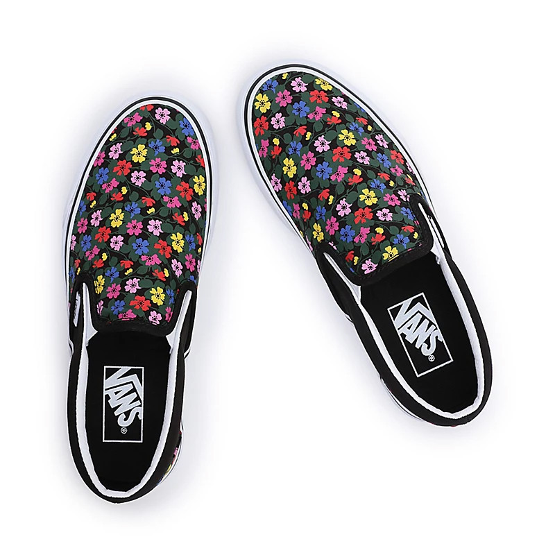 SEPATU SNEAKERS VANS FLORAL CLASSIC SLIP-ON