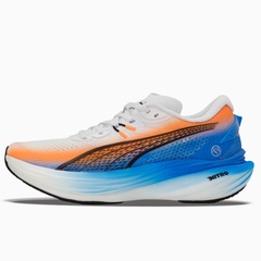 Wmns DEVIATE NITRO 3 EKIDEN PUMA White - Heat Fire - PUMA Black