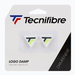  Dampener Tennis Racket - LOGO DAMP white